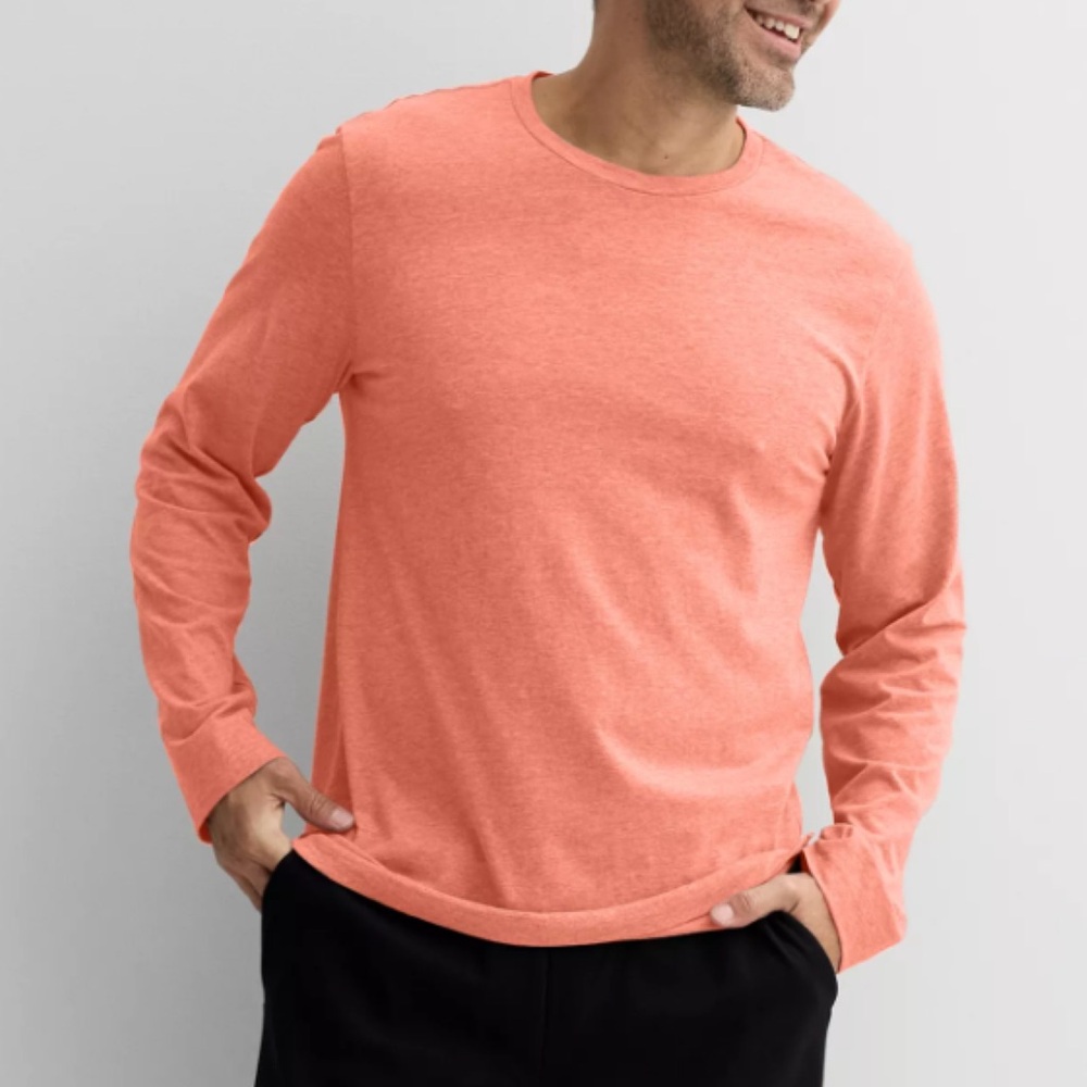 Tek Gear Long Sleeve Essential Gear Active Athletic Tee Shirt